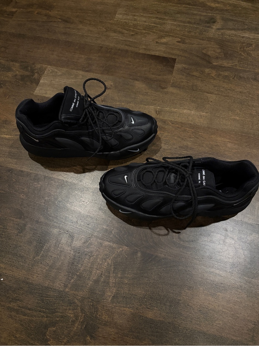 Comme des Garçons Homme Plus Black Low-Top Sneakers